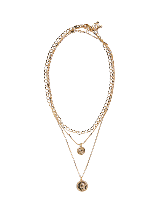 PCKAT Necklace - Gold Colour