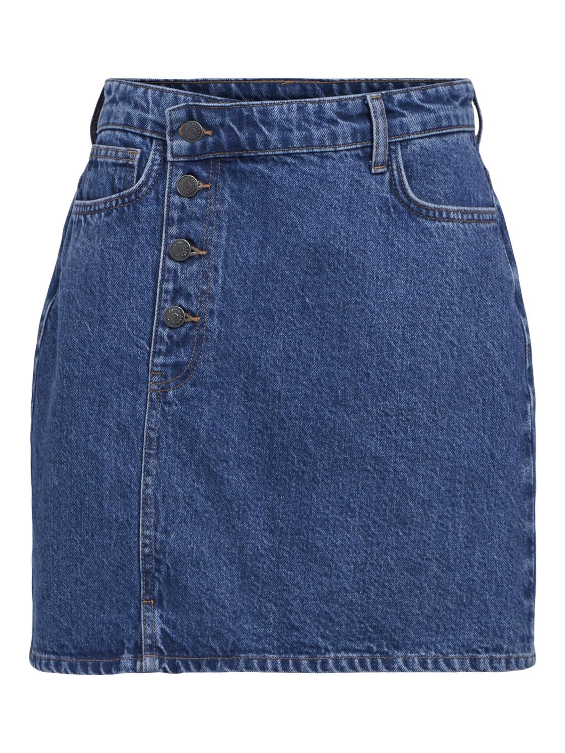 OBJHARLOW Skirt - Medium Blue Denim