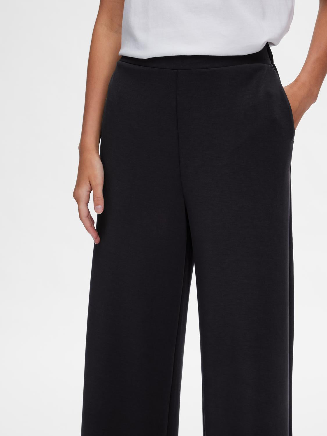 SLFTENNY-BLUE Trousers - Black