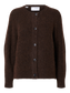 SLFLULU Knit Cardigan - Coffee Bean