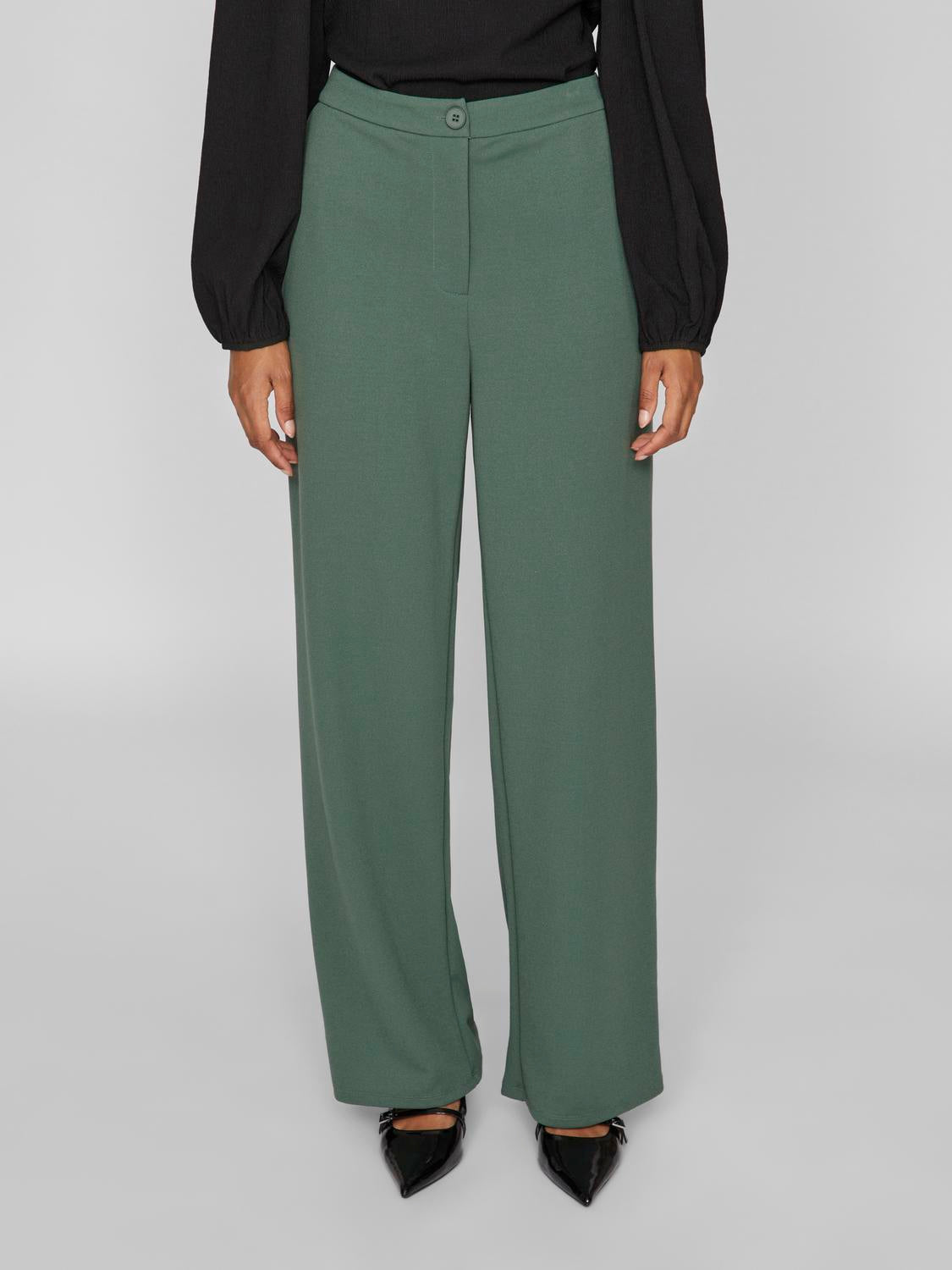 VICLAVA Trousers - Duck Green