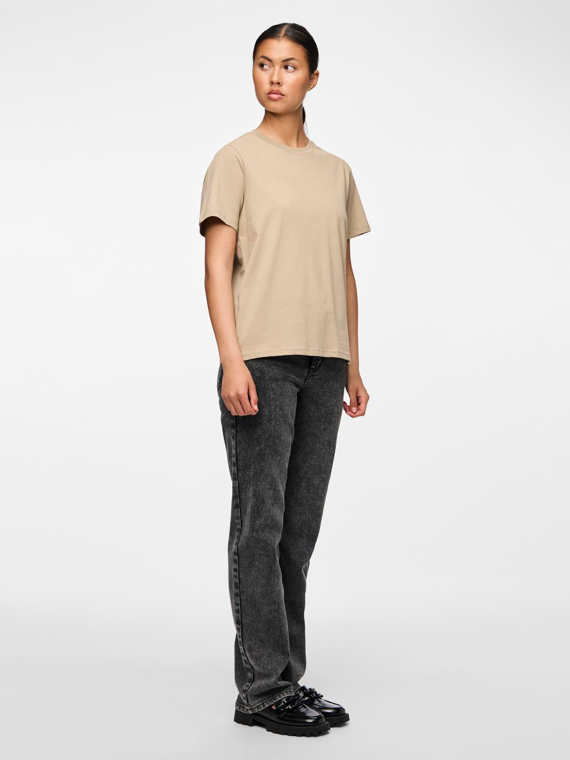 PCRIA T-Shirt - Silver Mink