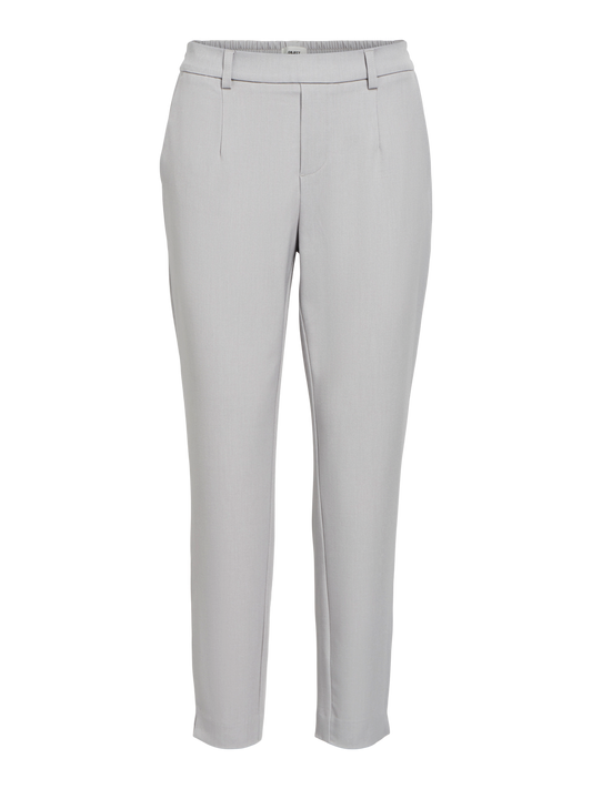 OBJLISA Pants - Light Grey Melange