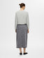 SLFKRISTA-GERDA Skirt - Light Grey Denim