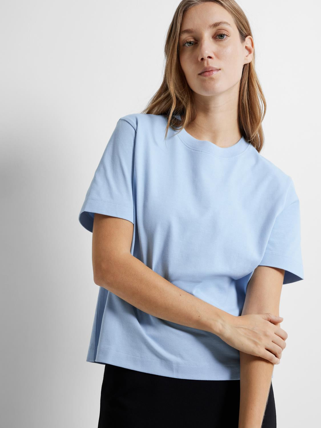 SLFESSENTIAL T-Shirt - Cashmere Blue