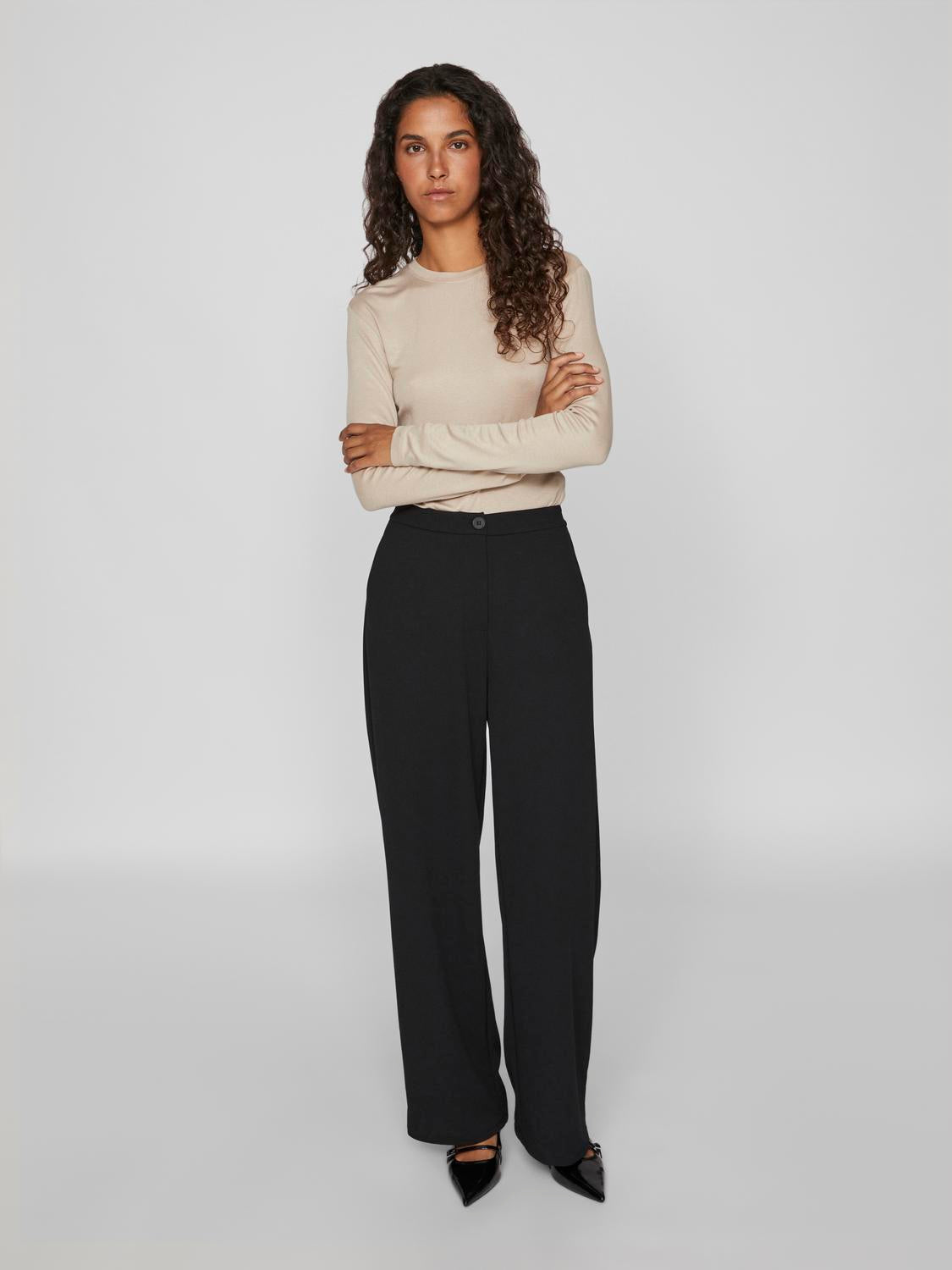 VICLAVA Trousers - Black