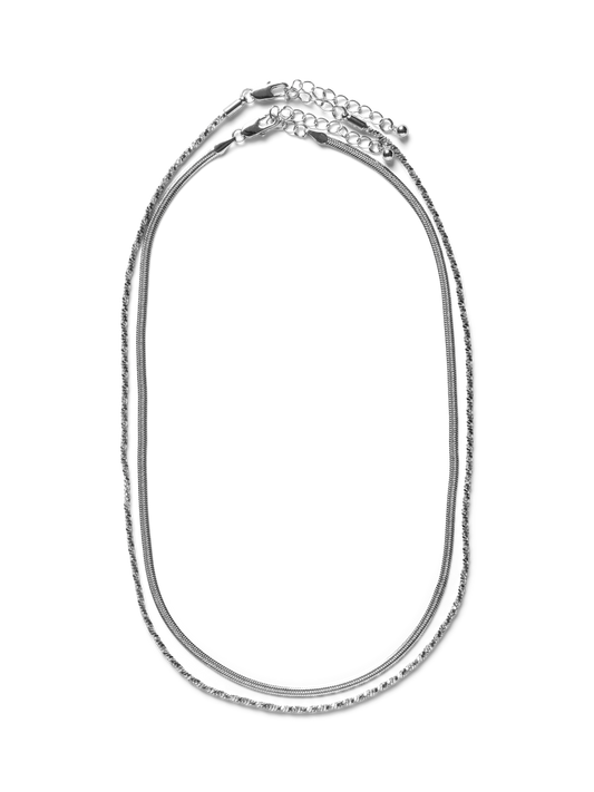 PCKAPOLINA Necklace - Silver Colour