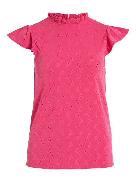 VIDIA T-Shirts & Tops - Pink Yarrow