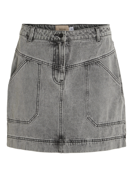 VIMORA Skirt - Light Grey Denim